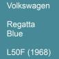 Preview: Volkswagen, Regatta Blue, L50F (1968).